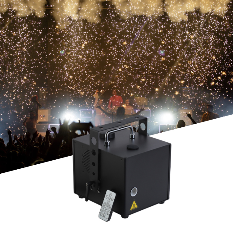 650W Hanging Upside Cold Spark firework Machine cold flame pyro stage fountain machine for wedding