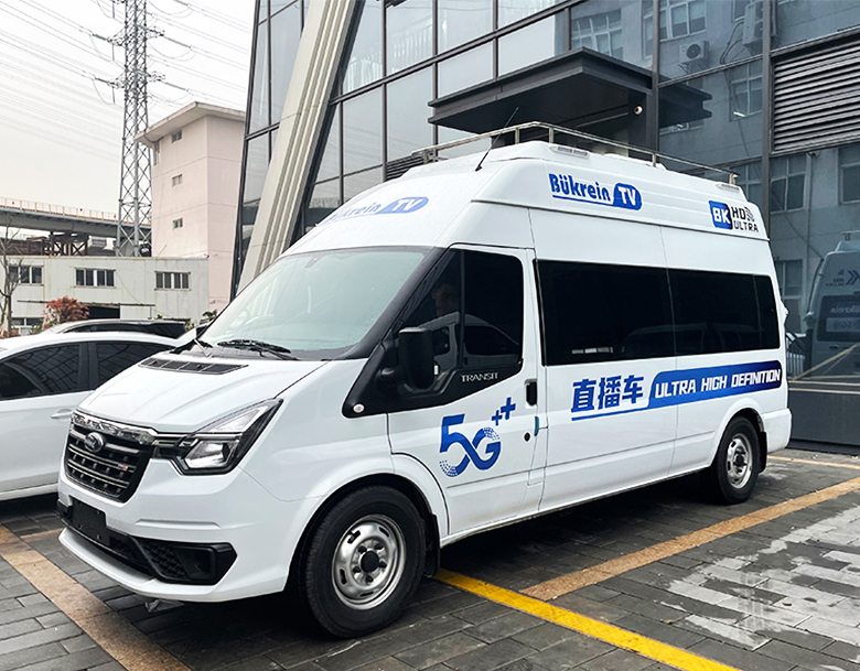 TV live car Television OB van broadcast car