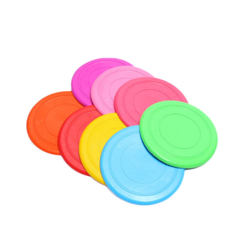 pet dog interactive puzzle dog silicone toys flying disc safe on teeth for dogs