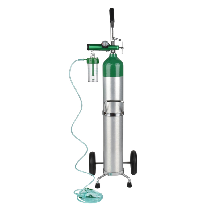China Aluminum High pressure 0.8-140L medical empty portable price of oxygen cylinder