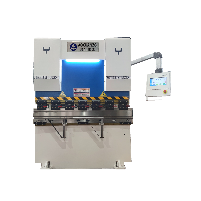 Small CNC press brake 401600MM hydraulic press brake with China TP10S controller