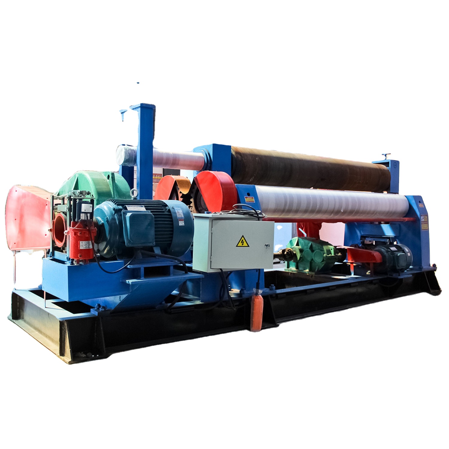 Mechanical Type 3 Roller Machine Carbon Steel Plate Rolling Bending Forming Machine
