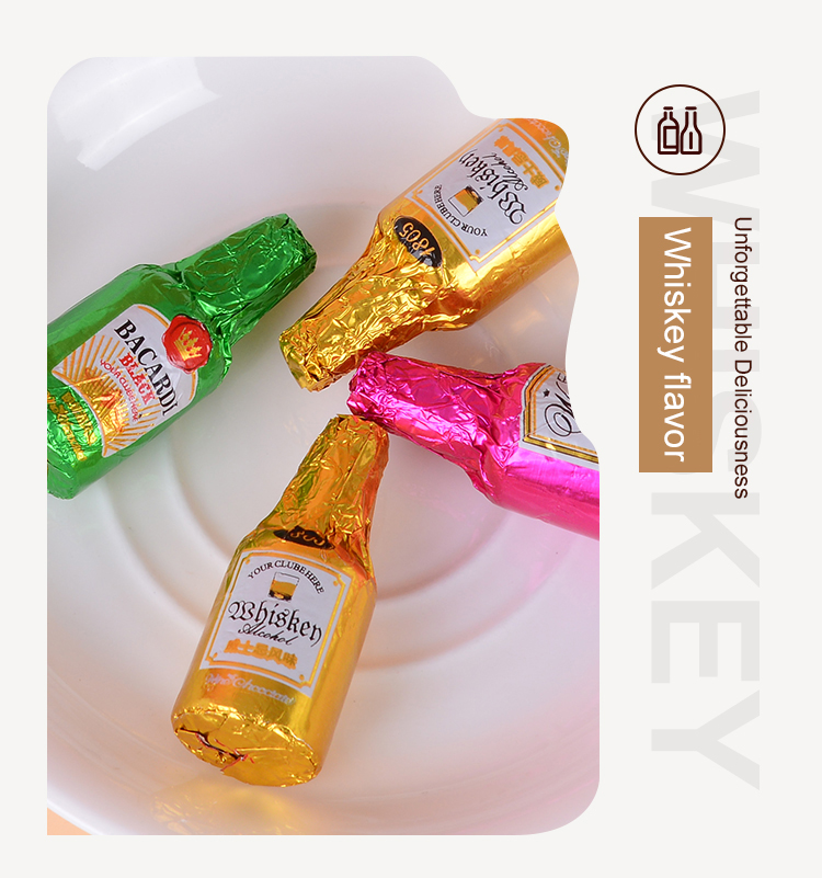 Premium Alcohol-Infused Dark Chocolate Candies For Gourmet Gifting