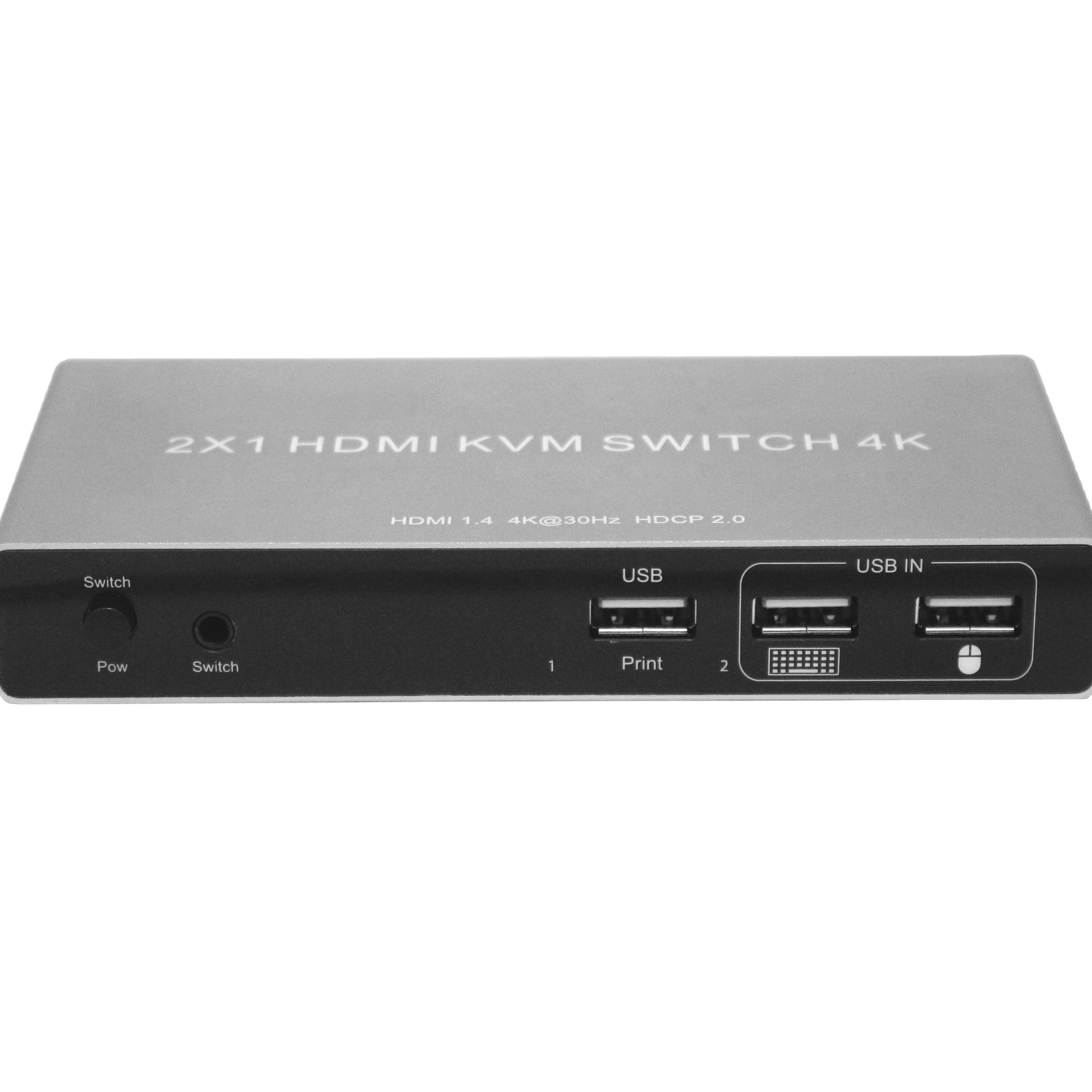 HDMI kvm switch поддерживает 4K 2x1 2 в 1 выход