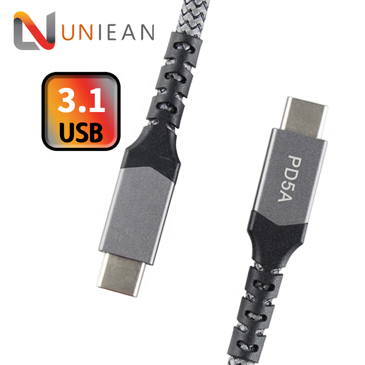Аксессуары для ноутбуков USB-кабель для зарядки USB для внешнего аккумулятора PD 100 Вт