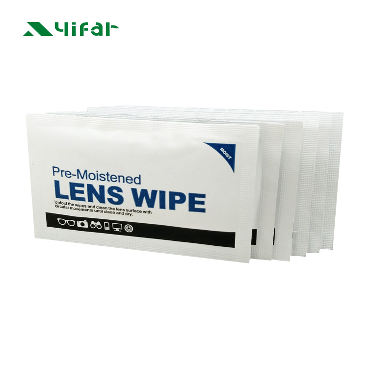 AIWINA изготовленный на заказ анти-туман предварительно влажный fasola zeiss одноразовый очиститель оптических линз влажные салфетки для очистки стекла