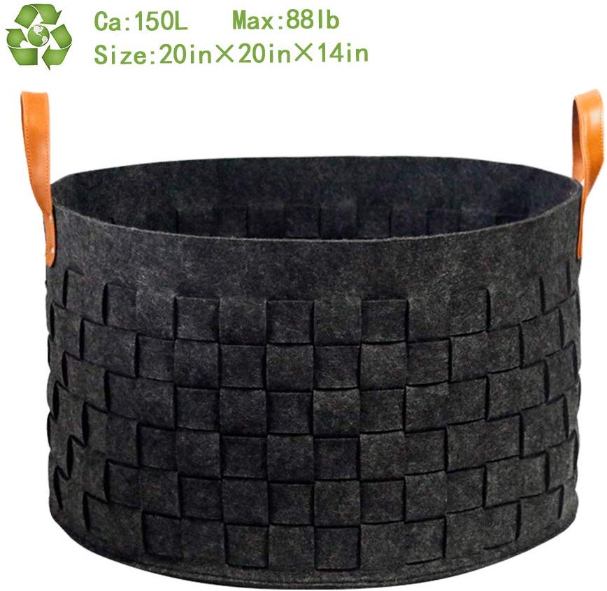 Thicken felt non woven fabric vertical pocket plant nursery tree planting grow bag