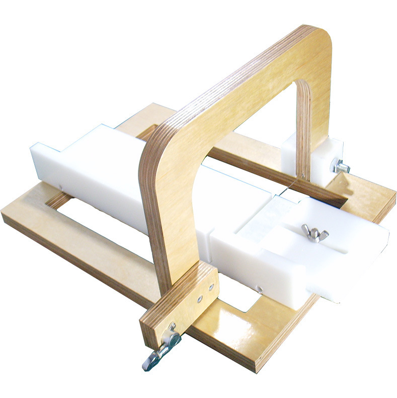 Large Wooden Soap Cutter Steel Wire Soap Making Kit Adjustable Hand-made Cold Soap Cutter Machine Mold Cutting Tool