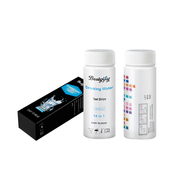 Portable 14 in 1 Hardness PH Lead Drinking Water Test Strips Paper Kits