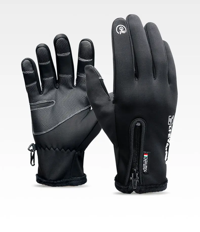 High Quality Thickening Warm Windproof Waterproof Cycling Gloves