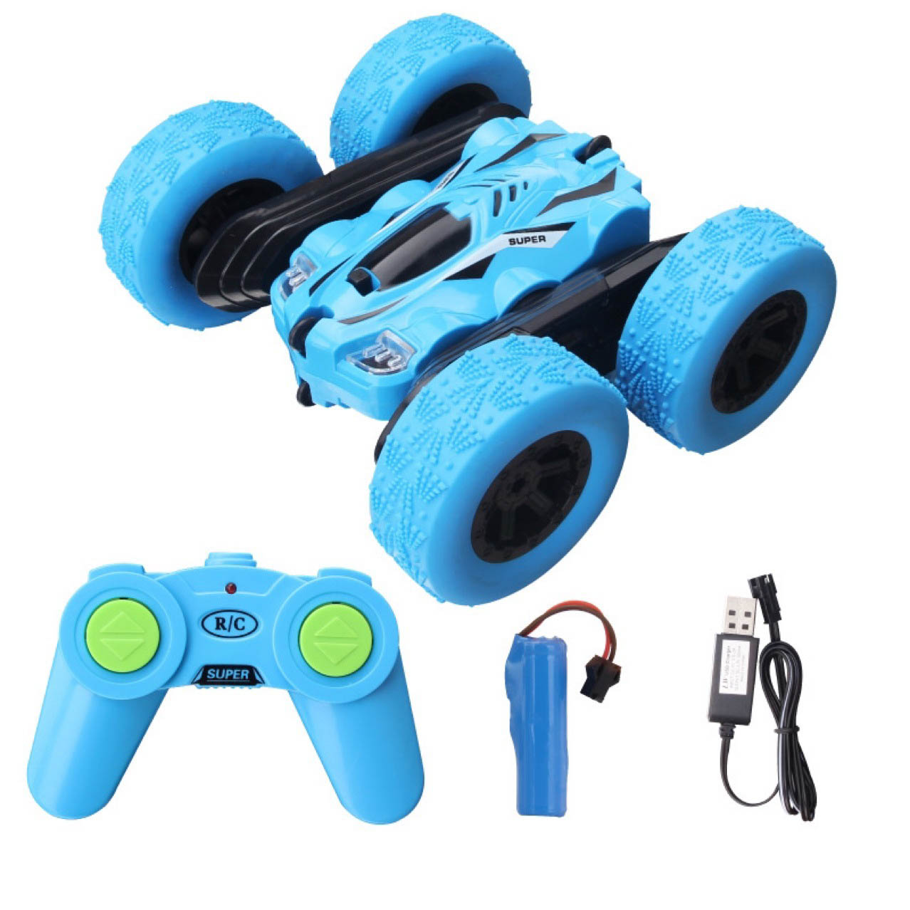 Double Sided 360 Degree Flips Rotating 4Wd High Speed Rc Stunt Car For 3 4 5 6 7 8-12 Year Old Boys Reachargable Stunt Cars Toys