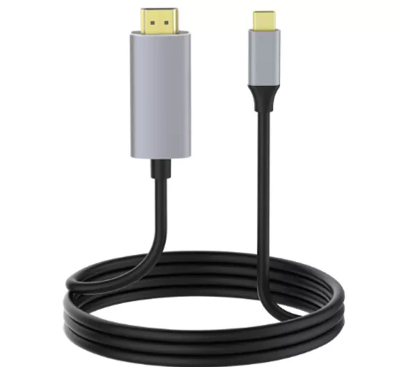 Oem Odm 1,8 м/6 футов кабель HDTV к Type-c адаптер конвертер 4k 60 Гц 30 Гц Usb c к HDTV адаптер