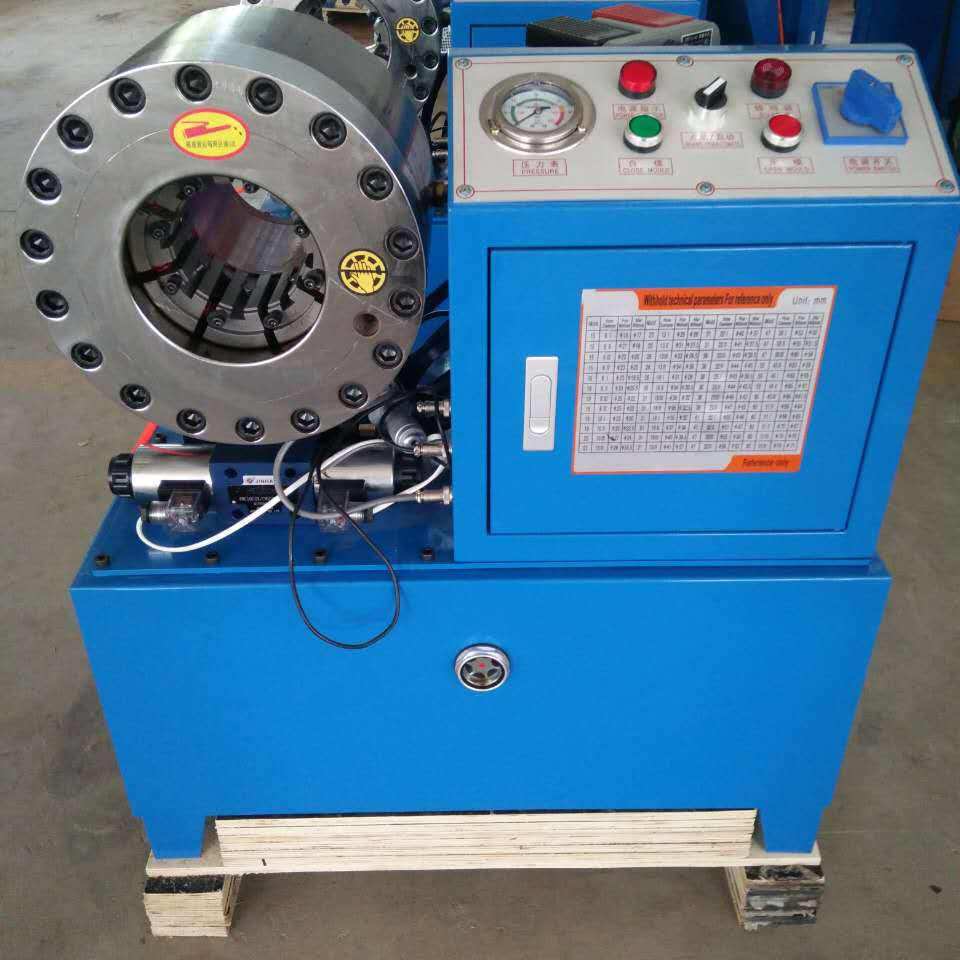 High quality steel pipe tube head reduce diameter joints pressing machine pipe shrinking machine Pipe End Forming tool