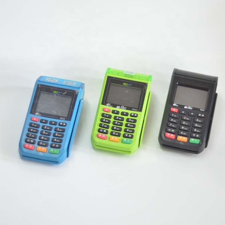 Восстановленный pos-терминал S910, портативный POS-терминал, б/у автономный pos-терминал S910 GPRS