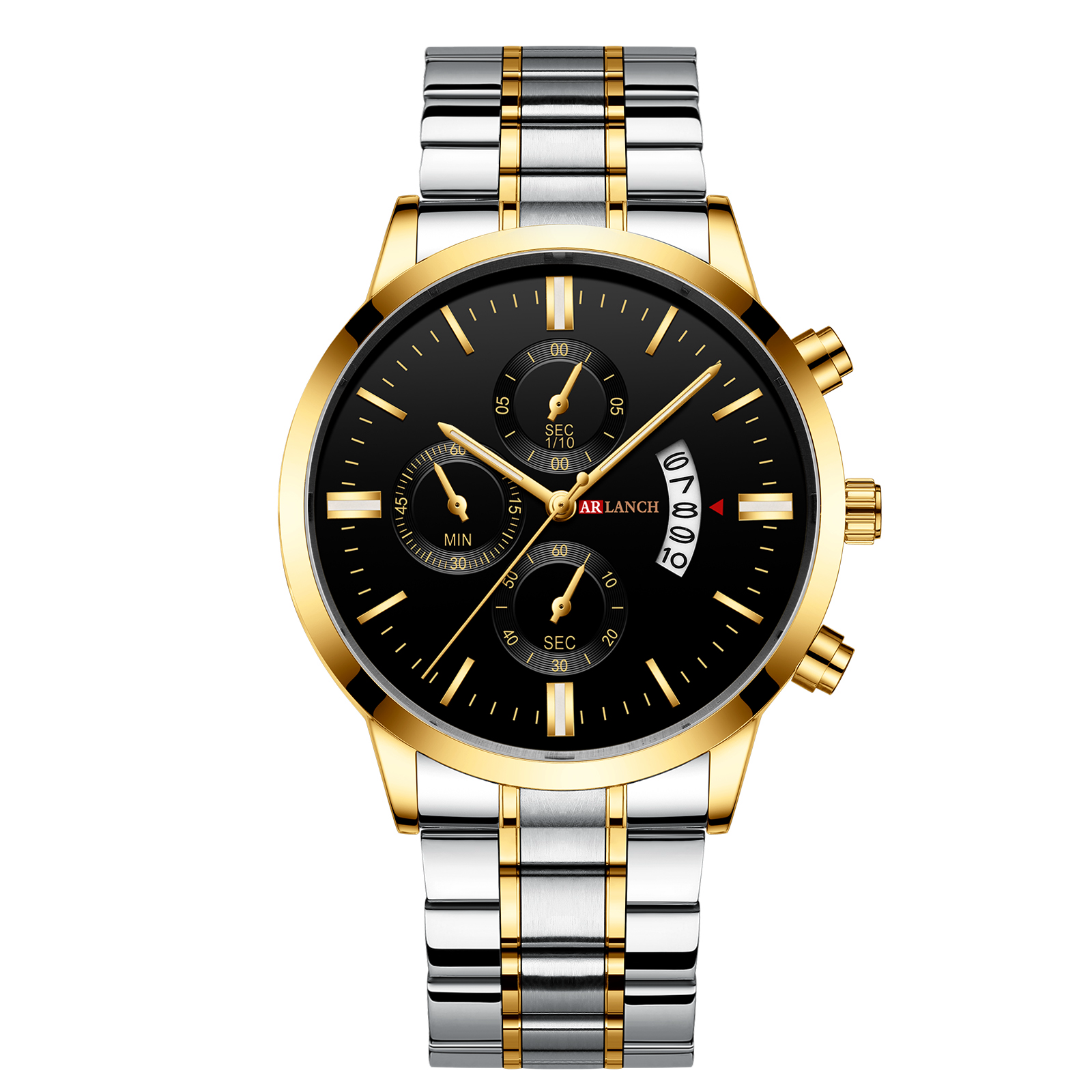 Personalized Stainless Steel Minimalist Men Wrist Watch