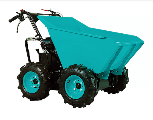 Бензиновый двигатель 4x4 колесо barrow, маленький мини-самосвал, транспортная ферма, Одобрено CE