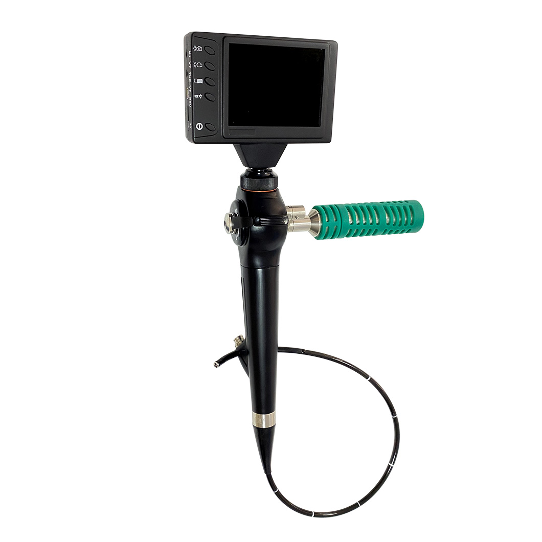 Portable Flexible Fiber Optic Video Endoscope Bronchoscope bronchoscope set