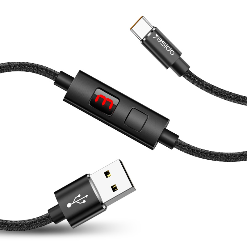 Завод 1,2 м 2.4A мобильный телефон Usb кабель для передачи данных Led Время отключения питания нейлоновый Плетеный Кабель зарядного устройства для Iphone
