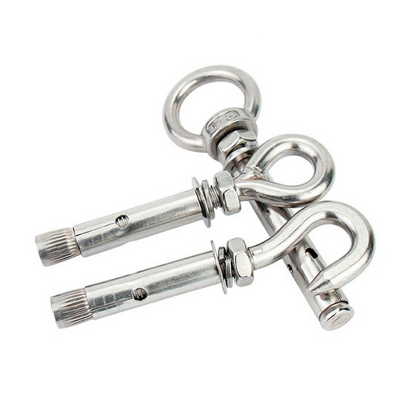 Нержавеющая сталь AISI A2-70 ASTM A4-80 ASME A2-80 ANSI A4-70 кольцевой формы J Eye Hook анкерный расширительный болт для промышленного производства