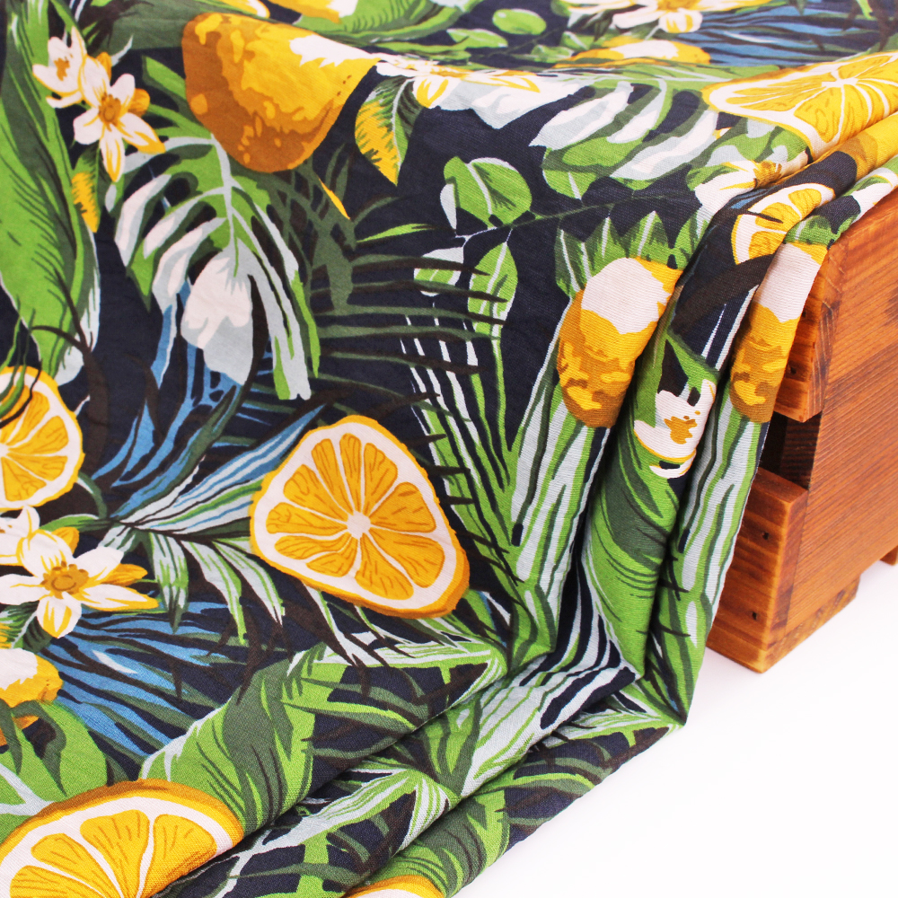 Hot Sale Silky Nylon Cotton Poplin Fabric Printed Silky Poplin Fabric For Casual Shirt Dress Skirt Man Beach Shorts