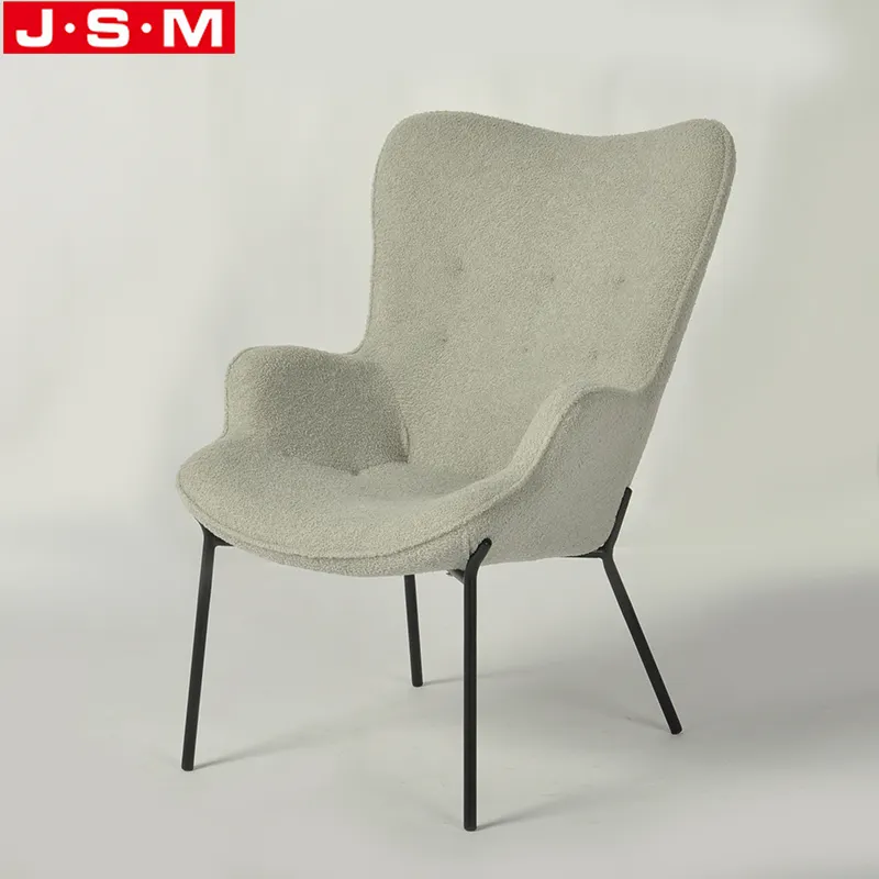 High Quality Relax Chair For Living Room Molded Foam Metal Legs Armchair
