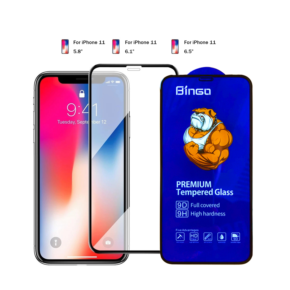Для iPhone 11 2020 9D подлинное полное покрытие закаленное стекло Защита экрана для iPhone 11 PRO защита экрана