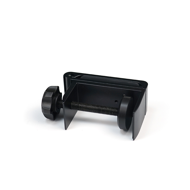 Heavy-Duty Metal C-Clamp Holders for Secure Table and Desk Mounting - Adjustable Partition Clamps