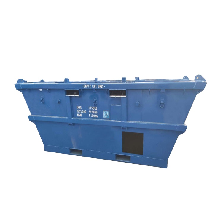 Dnv грязевой контейнер, морской контейнер, лодка в форме отходов, DNV контейнер