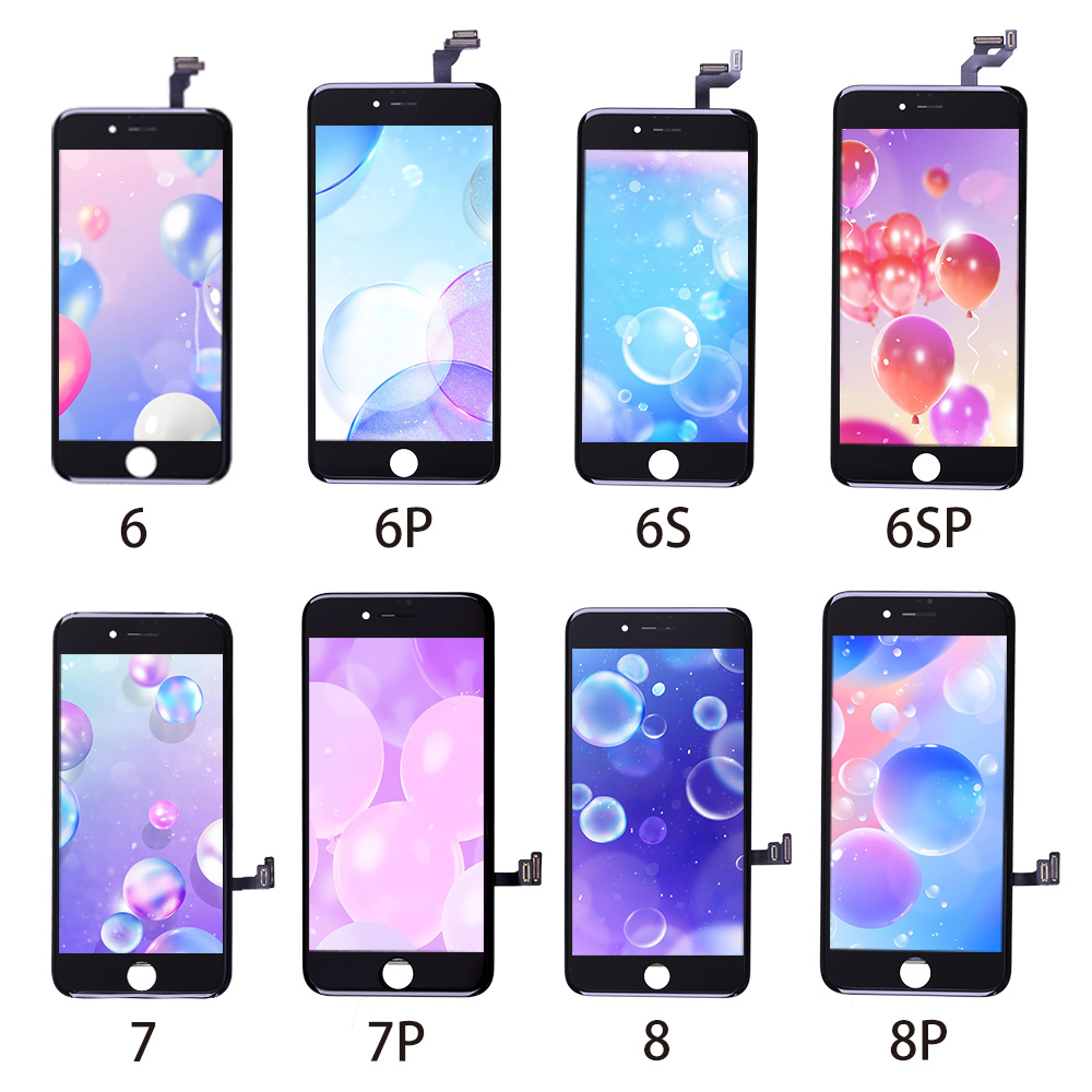 Высококачественный ЖК-экран Elekworld TFT для iPhone 6, 6 Plus, 6S, 6S, Plus7, 7 Plus, 8, 8 Plus, ЖК-экран, полная замена фронтальной панели