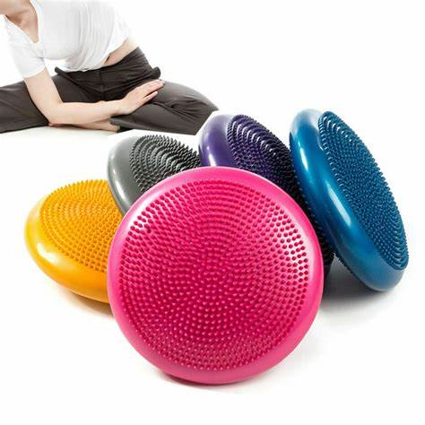 Amazon Hot Sale Yoga Balance Pad Inflatable Cushion Disc Thickened Yoga Balance Training Pad Balance Disc Wobble Cushion