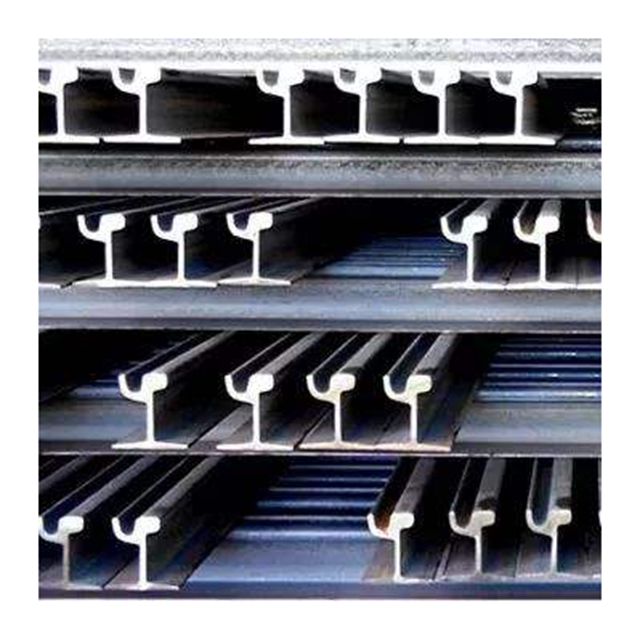 Железнодорожные пути Baosteel 55q, тяжелые стальные рельсы, используемые в угольной шахте и шахте, железнодорожные рельсы из стали U71Mn