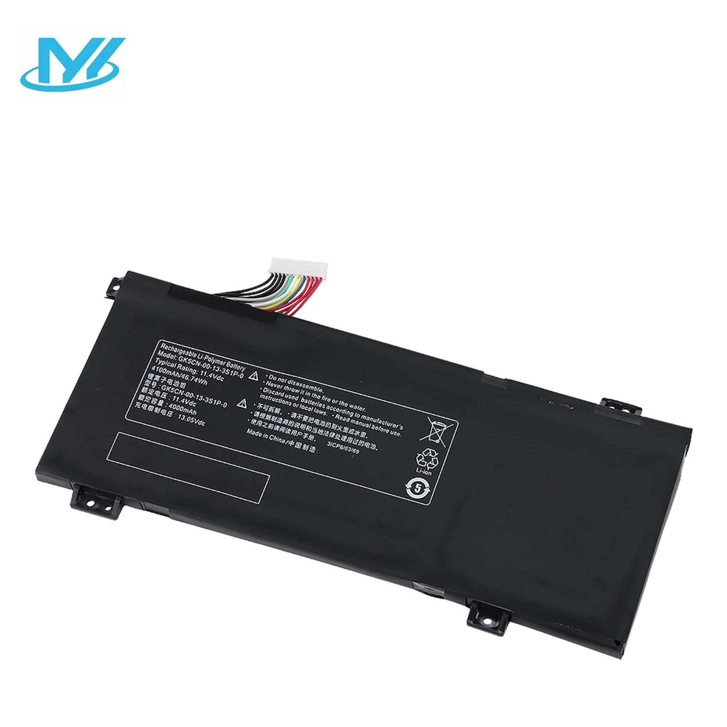 MYIYAE GK5CN-00-13-3S1P-0 lithium ion laptop battery 11.4V 4100MAH battery for MECHREVO X8TI Plus X8Ti-G X9TI-S X10Ti