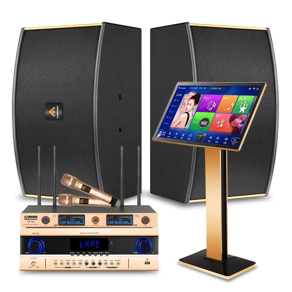 21.5'' Online Movie Smart Song-Selection Karaoke System 2T Jukebox Music Digital WIFI Singing Machines KTV InAndOn Karaoke Set