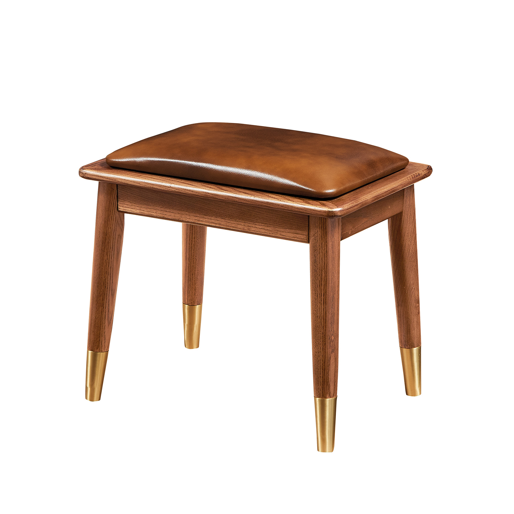 A new Nordic solid wood dressing stool for girls in 2021