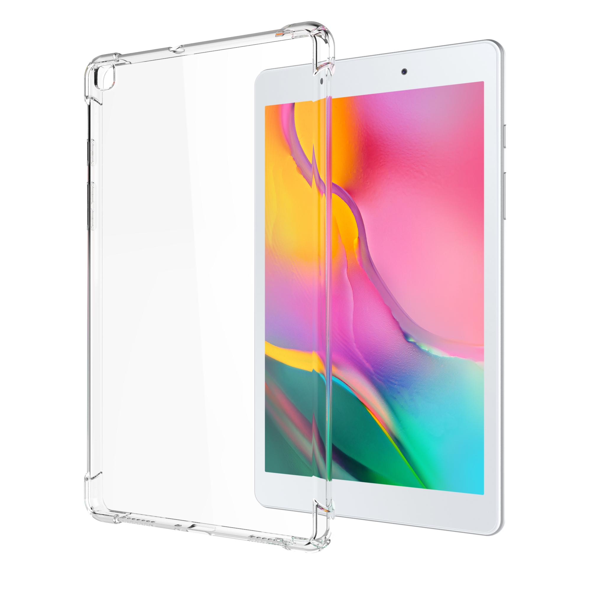 Противоударный прозрачный чехол-бампер для Samsung Galaxy Tab A T290, T295, T510, T860, P200