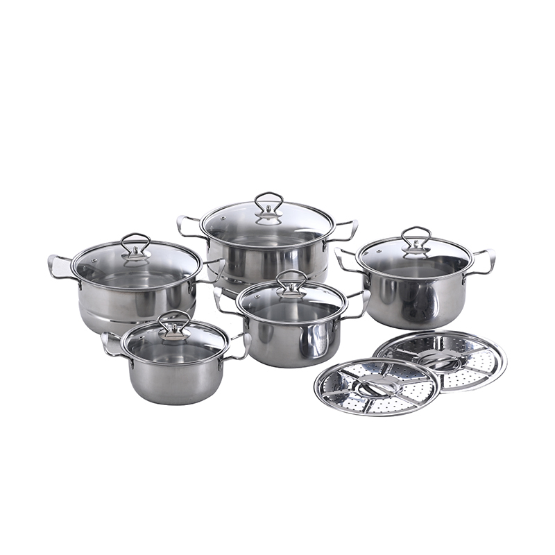 Factory direct delivery 16-24cm Steam Cooking Pot food steamers steamed slices stainless steel steamer