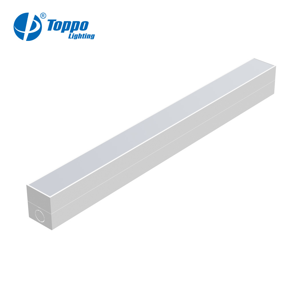 Frosted Slim Aluminium Linkable LED Batten Light Pendant Lighting Available In Suspended And Wall Mounted UGR led Linear Light