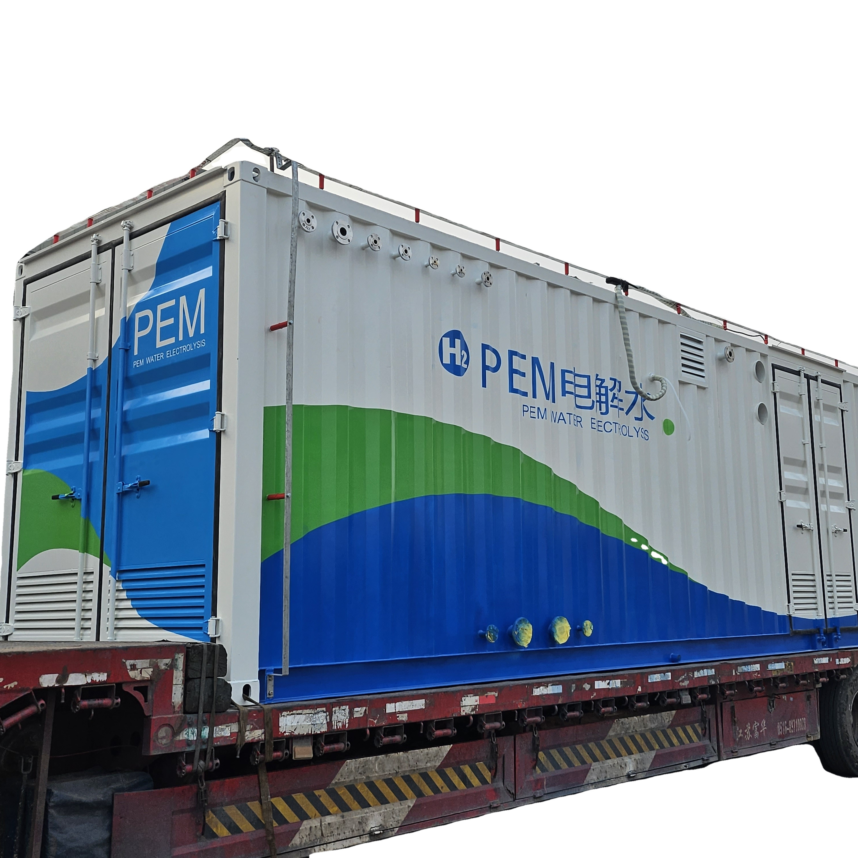 HIgh quality Industrial Scale 20/40 Foot Advanced Pure Water Hydrogen Production Equipment Container For Experiment Specific