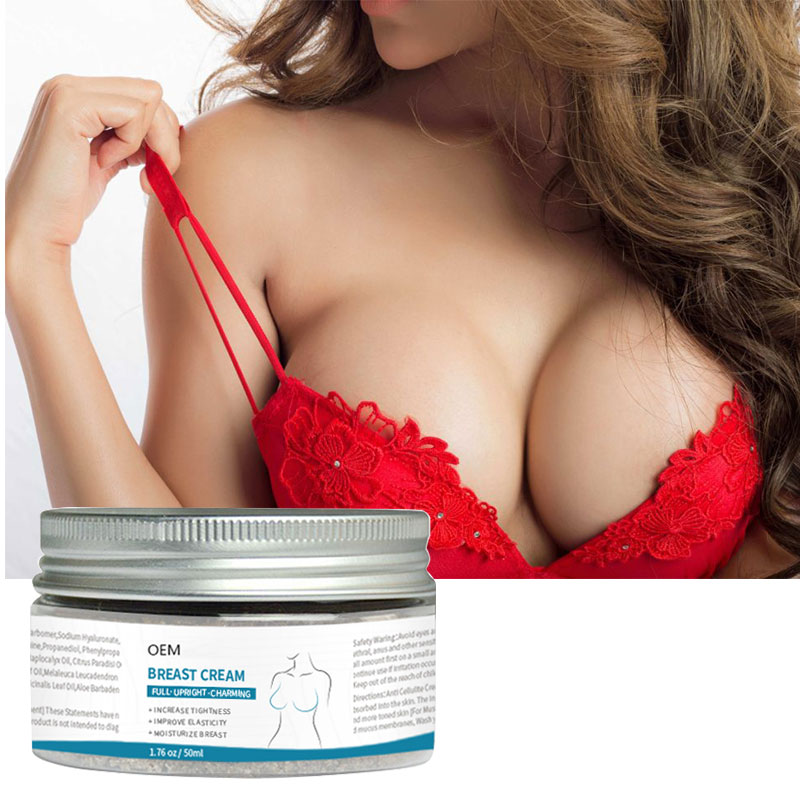 Custom label Women Beauty Care Bigger Boob Breast Enlargement Cream Breast Firming Lifting Massage