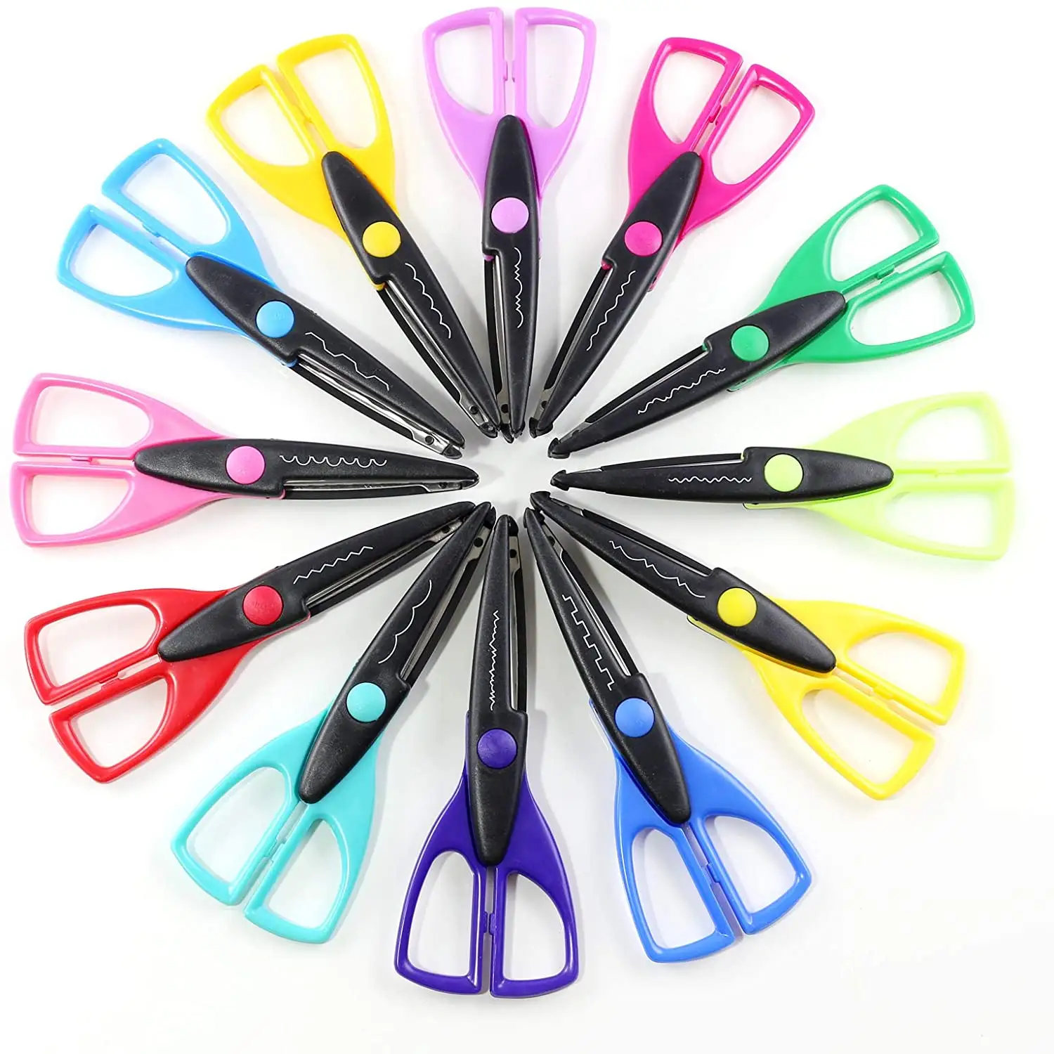 Craft paper EVA scissors stationery scissors for kids DIY puncher