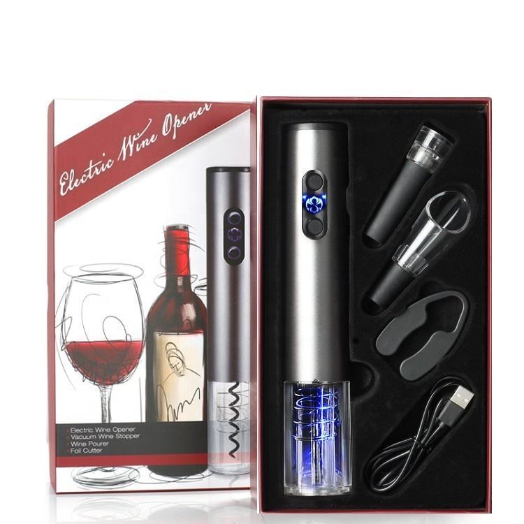 Kitchen gadgets home accessories Best Selling Products Electronic Gadgets rechargeable Wine Opener Gift Sets