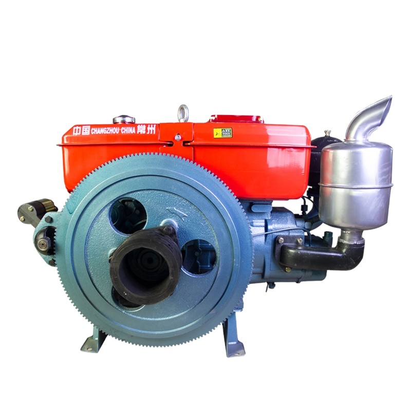 Высокое качество четырехтактный мощный одноцилиндровый 20HP 22HP дизельный двигатель ZS1115 прямой впрыск