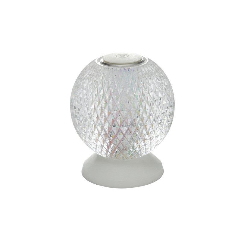 Ball Crystal lamp bar bedroom living room desk lamp study art decoration LED desk lamp
