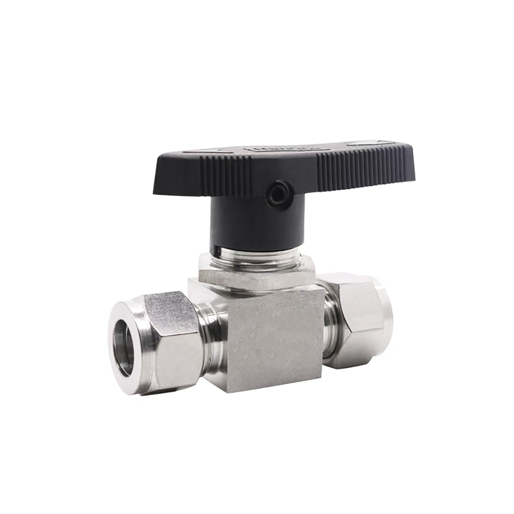 Шаровой клапан высокого давления 3000 psi SS304 SS316 1/4 ''1/2'' шаровой клапан сжатия