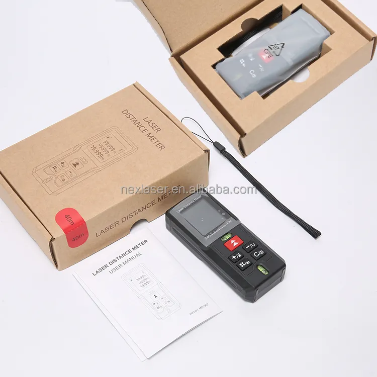 SW-40C High Quality Handheld Distance Measure Laser Distance Meter 40m Range