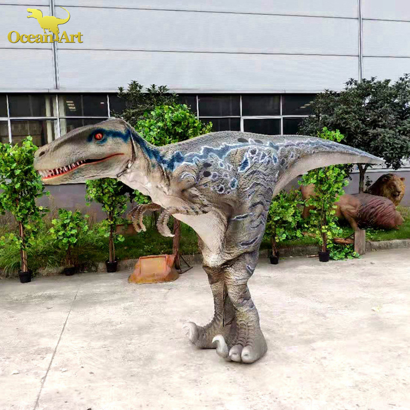 Реальный костюм динозавра raptor для продажи