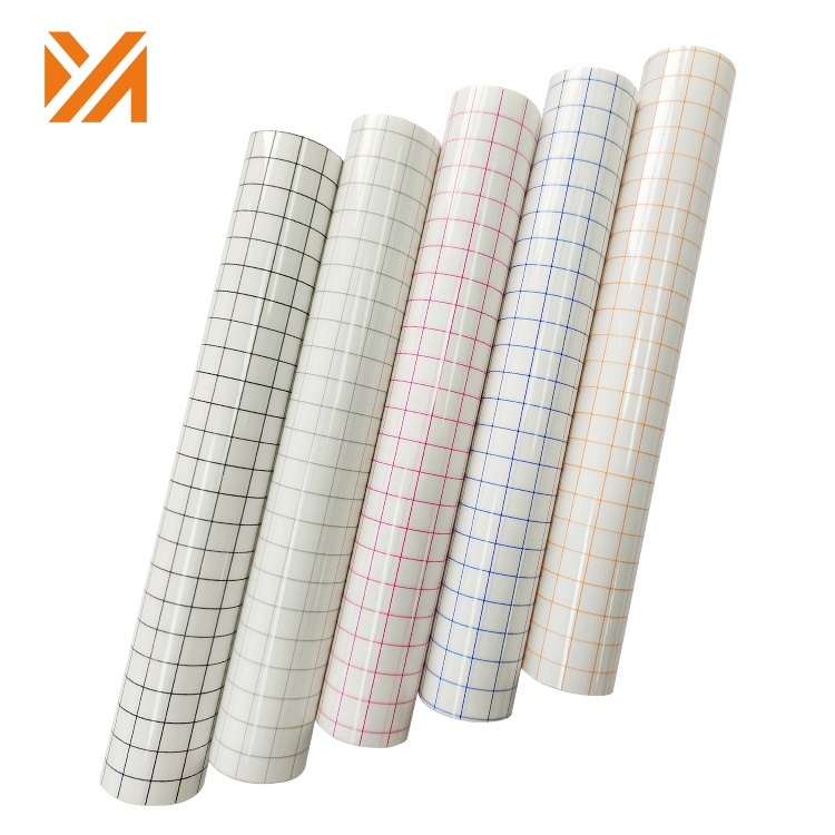 Wholesale Graphic Letters Pattern Diy Craft Vinyl Application Film Grid Transfer Film