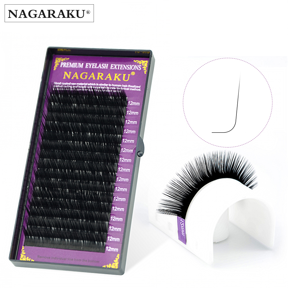 NAGARAKU N curl м curl норковые ресницы индивидуальные макияжа накладные ресницы Магнитная ресницы, макияж, губная помада, наращивание ресниц cilios