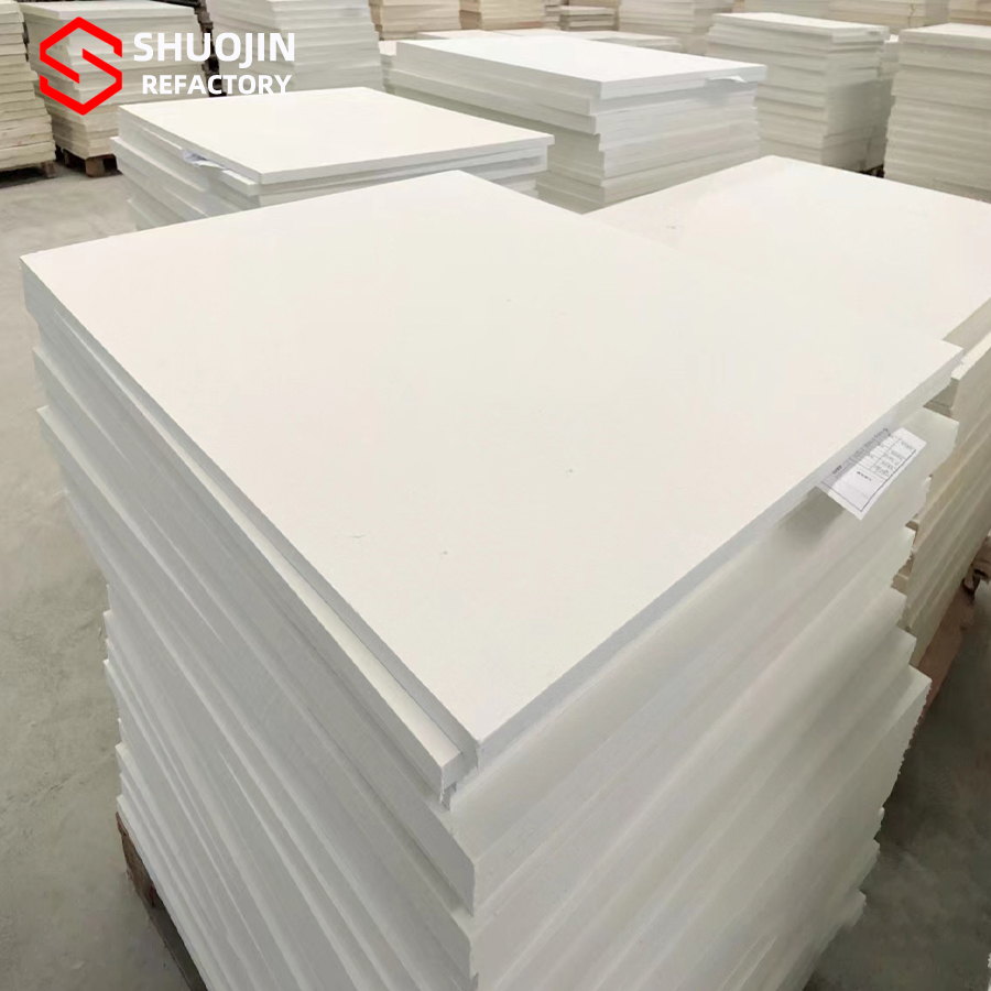 Огнеупорная алюминиевая плита TempMax 900x600x25 мм 300 кг/м3 для промышленных печей