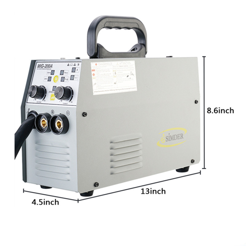 S Simder American Best Brand Welder 120 A Mig Welding Machine Without Gas Mig Welders For Sale